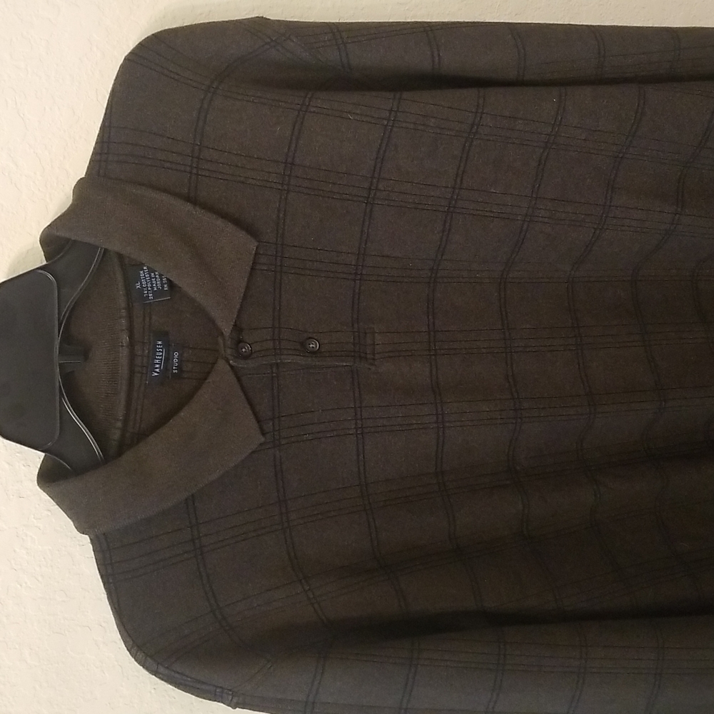 Men's Van Heusen Long Sleeve Polo Shirt